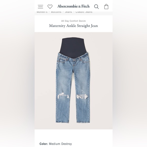 Abercrombie Maternity Jeans - Picture 4 of 4